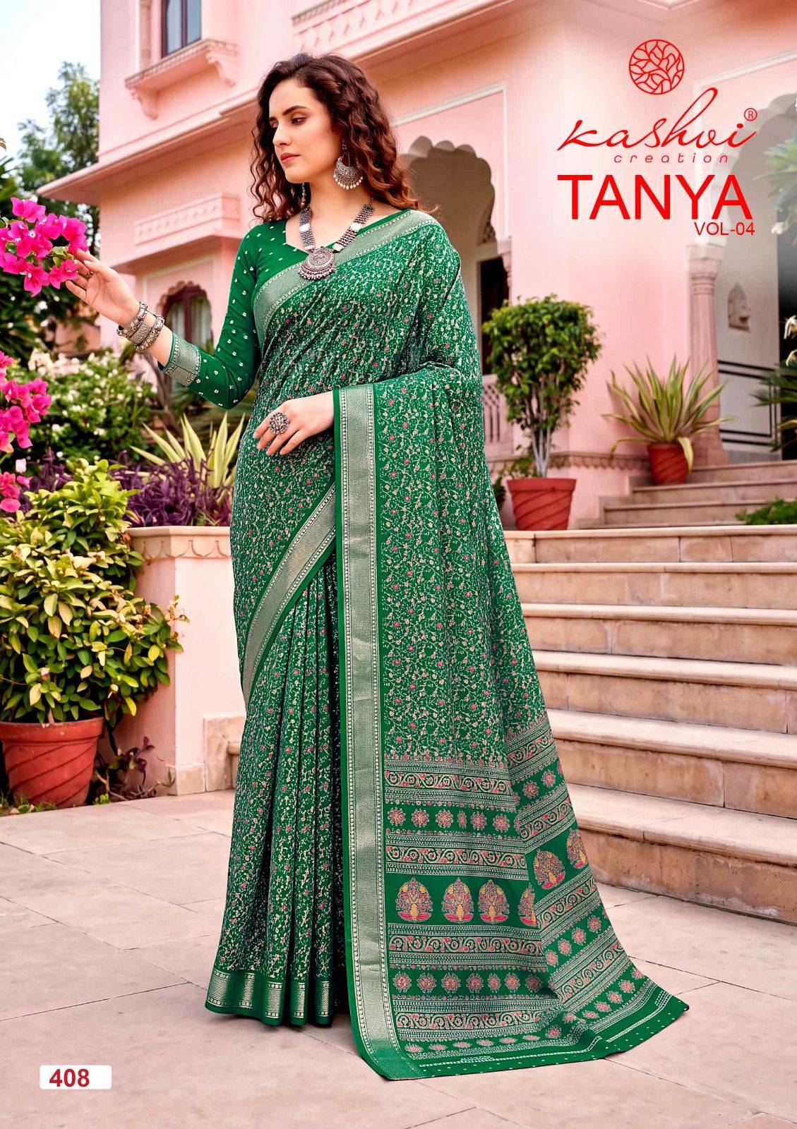 TANYA VOL. 4 By KASHVI CREATION 401 To 408 Series 